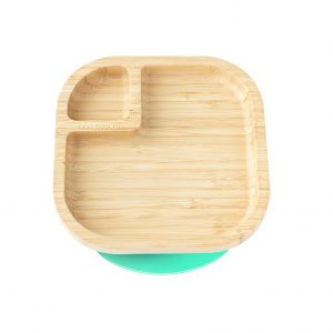 Plato Bambú Eco Rascals Baby Verde