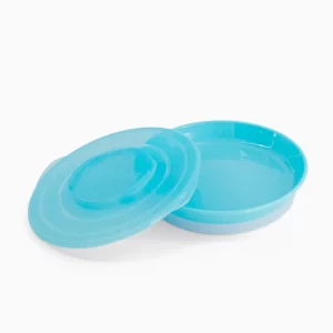 Plato Twistshake Azul Pastel
