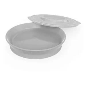Plato Twistshake Gris