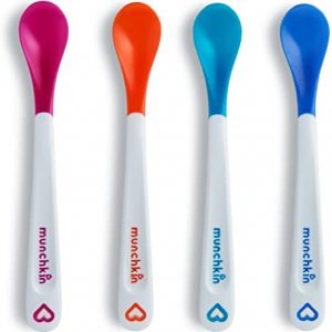 Pack Cucharas termosensibles 4 ud Munchkin