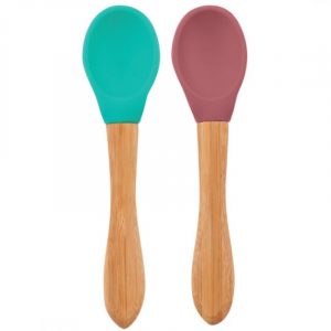 Cucharas Verde/Rosado Minikoioi