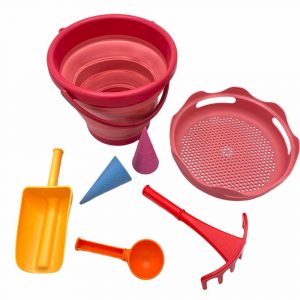 Set Juguete Playa 7 en 1 Rosa Compactoys