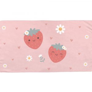 Toalla de Playa Microfibra Strawberries